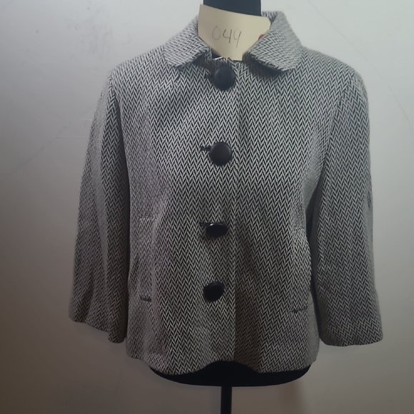 New York & Company Black and White Jacket - Picture 7 of 7